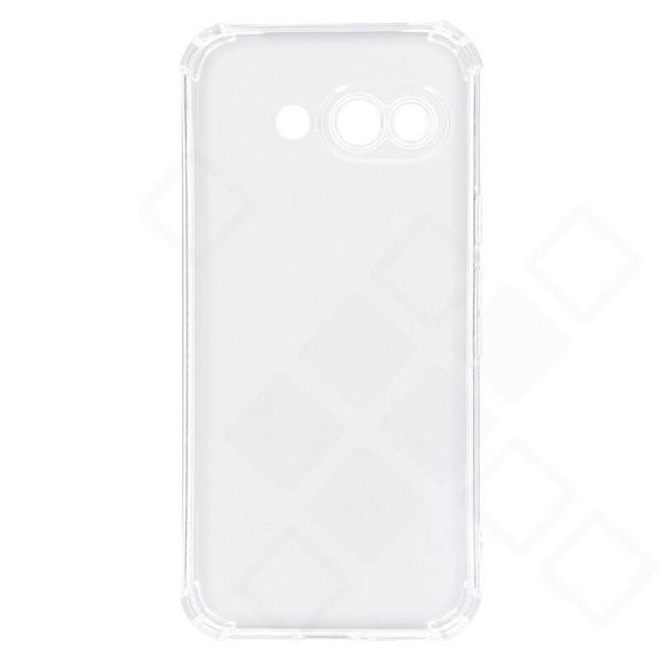 anco Protect Case für Google Pixel 9a – transparente TPU Handyhülle mit verstärkten Kanten