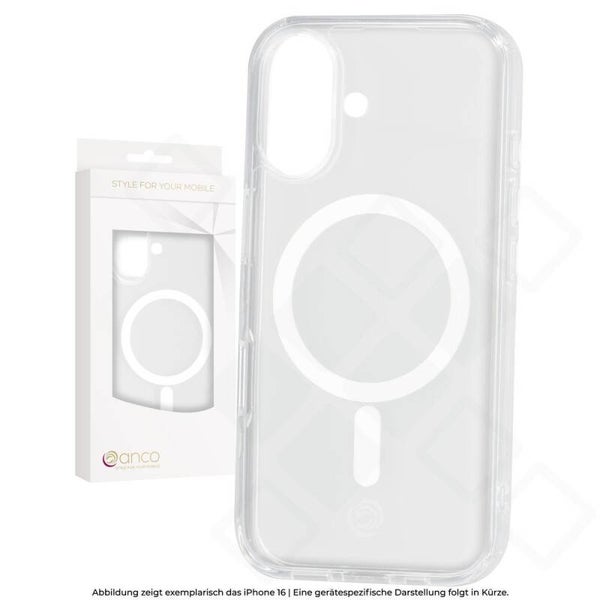 anco Magnetic Case für Apple iPhone 17 Pro Max – Crystal | MagSafe Schutzhülle transparent