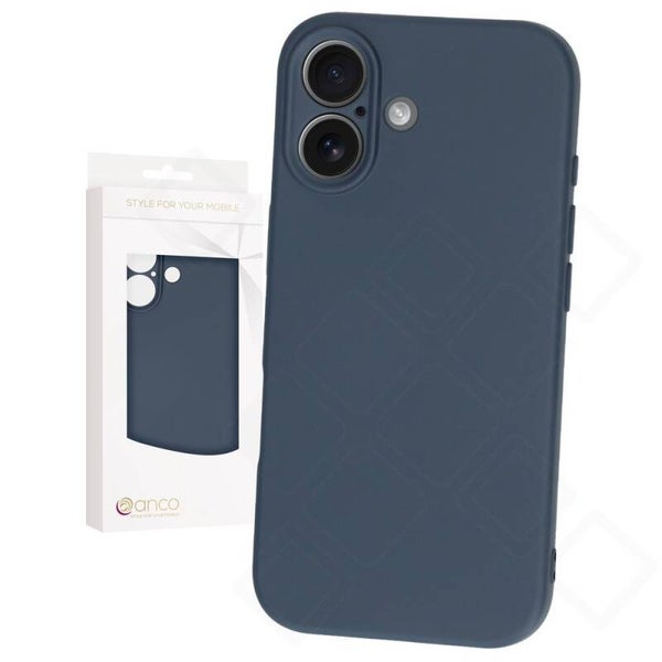anco Liquid Silicone Case iPhone 17 Hülle – Blau