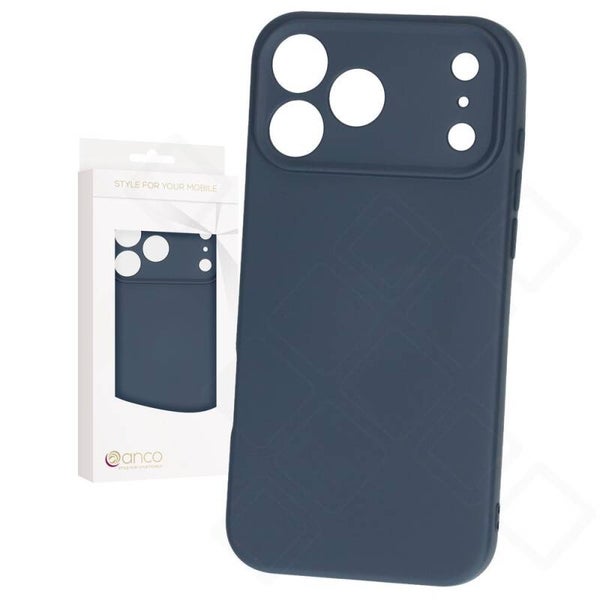 anco Liquid Silicone Case iPhone 17 Pro Max – blue