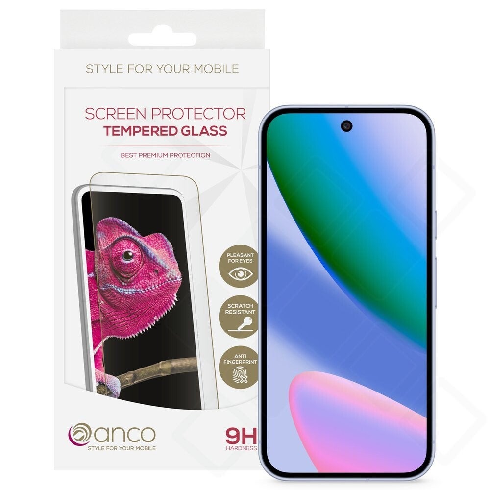 anco Tempered Glass Fullscreen für Google Pixel 10, 9H Schutzglas, 0,33 mm, vollflächig