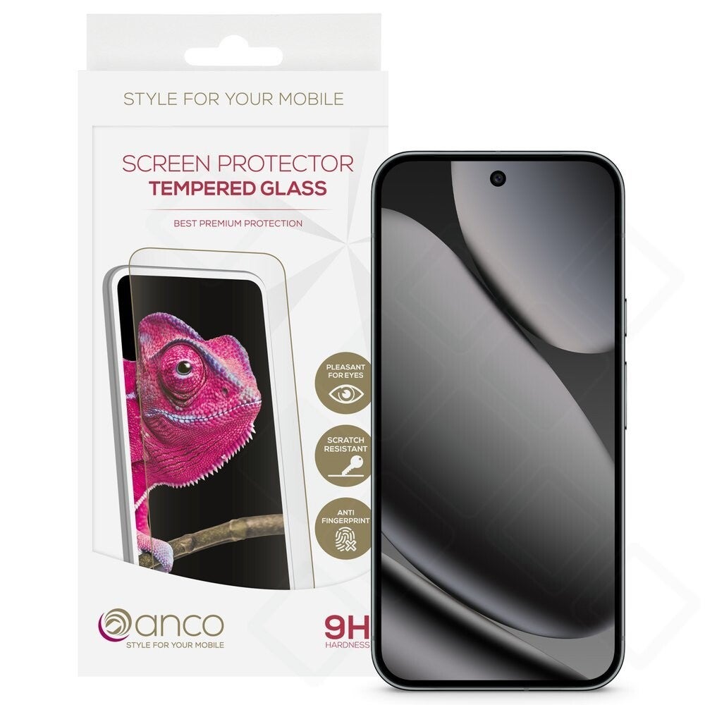 anco Tempered Glass Fullscreen für Google Pixel 10 Pro XL, 9H Panzerglas, 0,33 mm