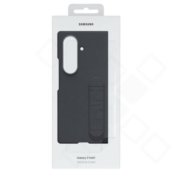 Samsung Silicone Stand Case für Galaxy Z Fold7 – black