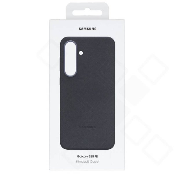 Samsung Kindsuit Case für Galaxy S25 FE – Kunstleder Handyhülle
