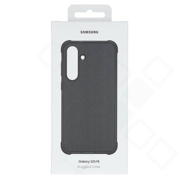 Samsung Rugged Cover für Galaxy S25 FE – Schwarz