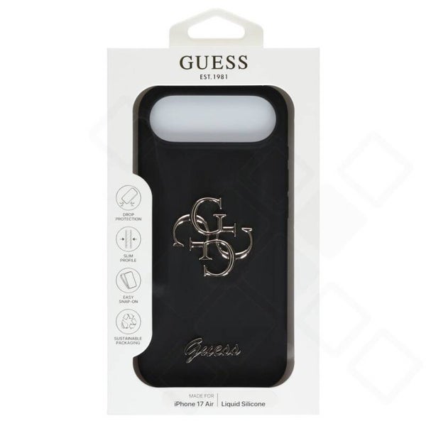 Guess Silicone Case 4G Script Logo für iPhone Air