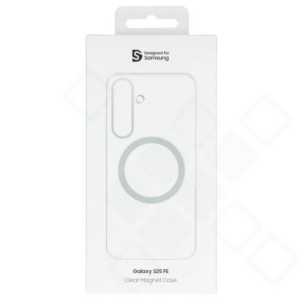 Yuchuan Clear Magnet Case für Samsung Galaxy S25 FE – transparent