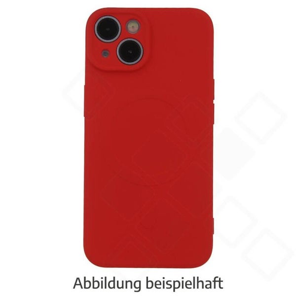 anco Mag Case für Samsung Galaxy A17 / A17 5G – rotes TPU Case mit MagSafe & Magnetring