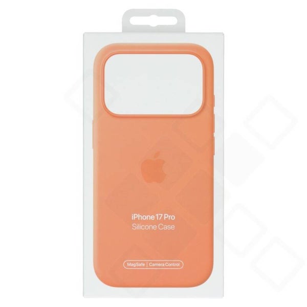 Apple Silicone Case mit MagSafe für iPhone 17 Pro – Orange