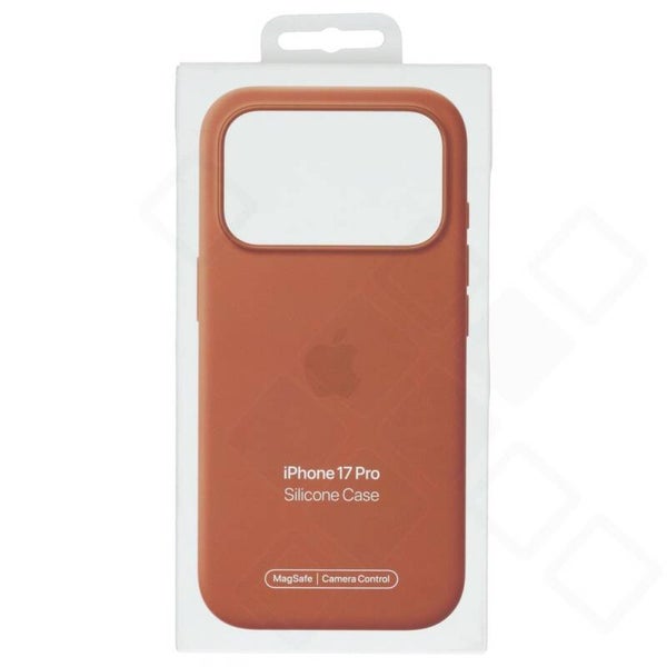Apple Silicone Case MagSafe für iPhone 17 Pro – Terra Cotta