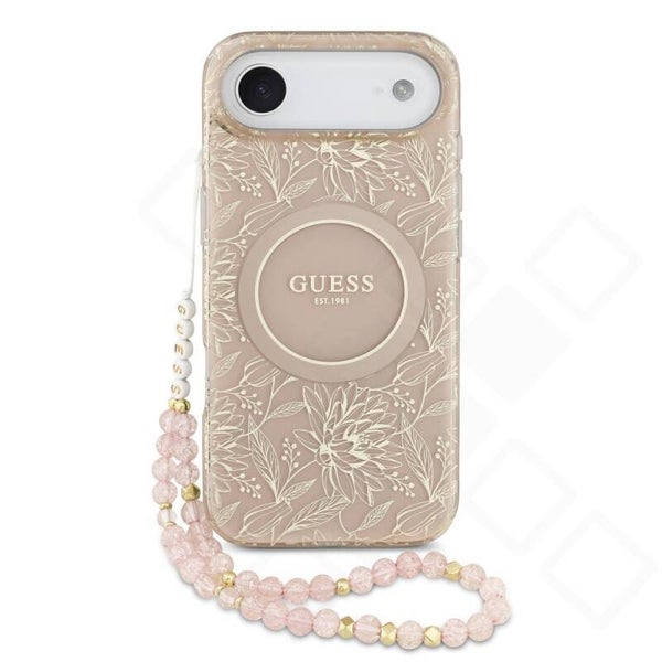 Guess Flowers Strap MagSafe Hülle für iPhone Air