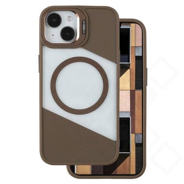 anco Magnetic Fusion Case für Apple iPhone 17 – braun | MagSafe