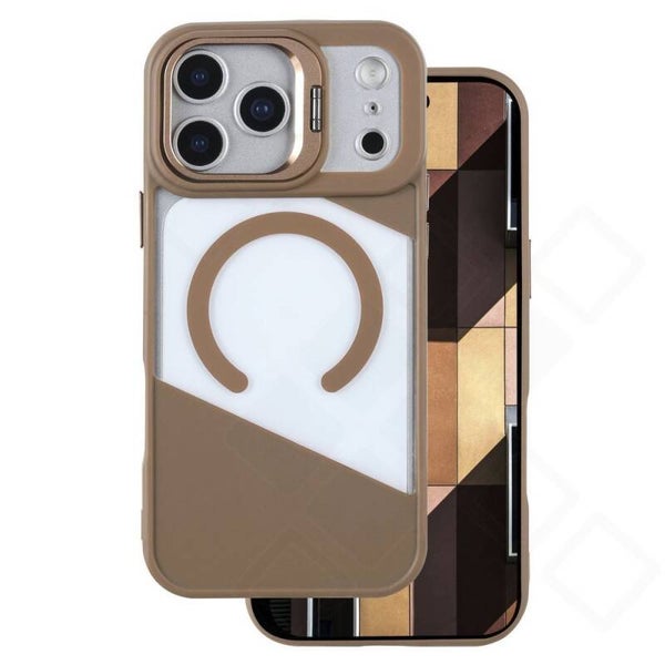 anco Magnetic Fusion Case für iPhone 17 Pro – brown | MagSafe