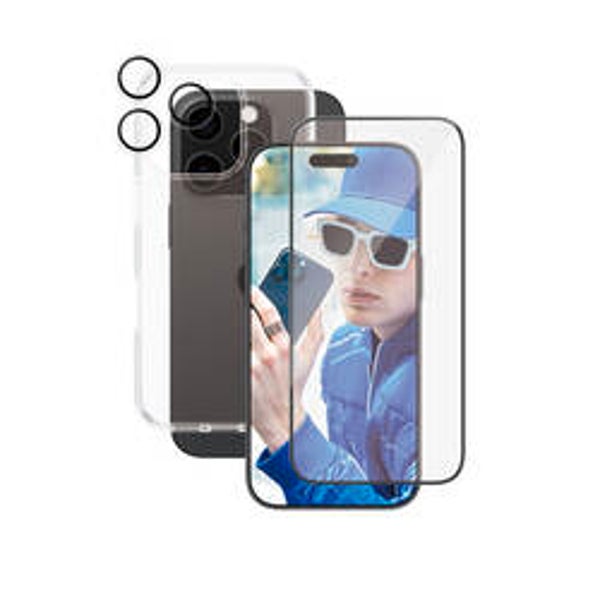 CARE 3-in-1 Schutzset für iPhone 16 Pro – PanzerGlass