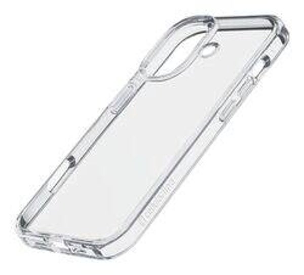 Cellularline Become Eco Case iPhone 16 Hülle transparent