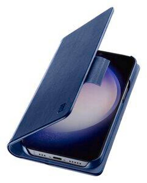 Cellularline Book Case für Samsung Galaxy S24 – Schutzhülle mit Kartenfach