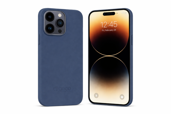 anco Liquid Silicone Case für Apple iPhone 14 Pro Max – Silikon-Backcover mit Microfaser-Inlay