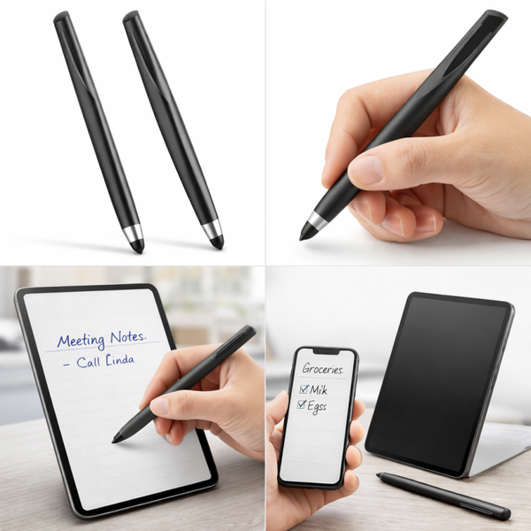 Cellularline Touch Pen Ergo Universal Stylus – ergonomischer Touchscreen-Stift für Smartphone & Tablet