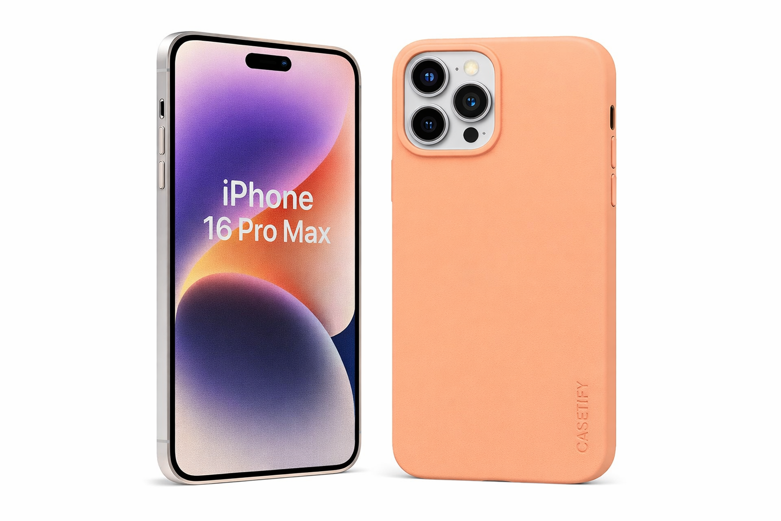 CARE by PanzerGlass Fashion Case kompatibel mit Apple iPhone 16 Pro Max, MagSafe, recyceltes TPU, MIL-STD-810H