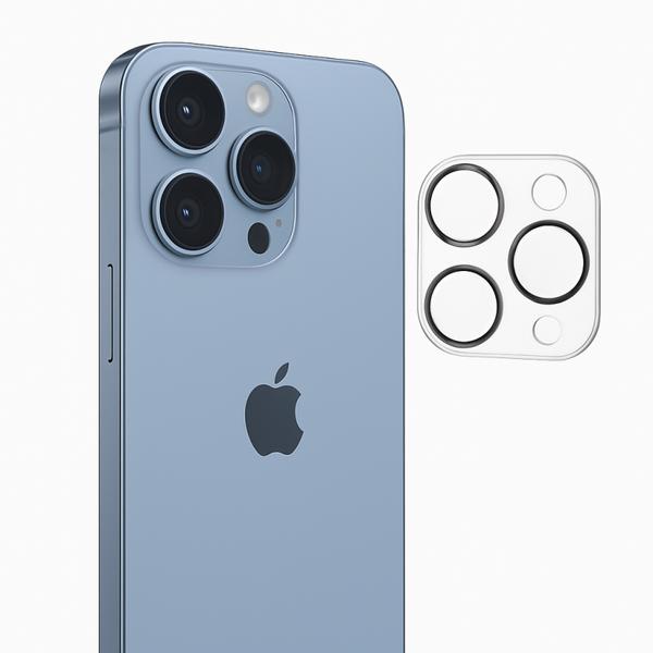 Cellularline Camera Lens Protection für Apple iPhone 16 Pro / 16 Pro Max – Clear