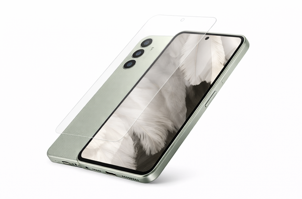 4smarts Second Glass Clear Panzerglas für Samsung Galaxy A55, 9H Schutzglas, case-friendly