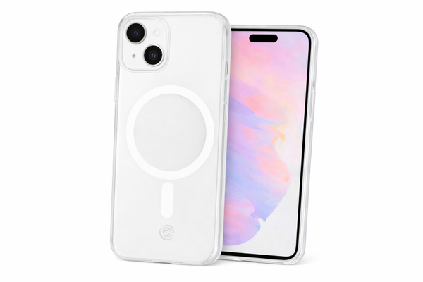 anco Magnetic Case für Apple iPhone 16, MagSafe kompatibles Backcover, crystal