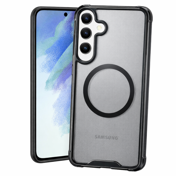 Designed for Samsung Capella Case mit Magnet für Samsung Galaxy S25+, frost black