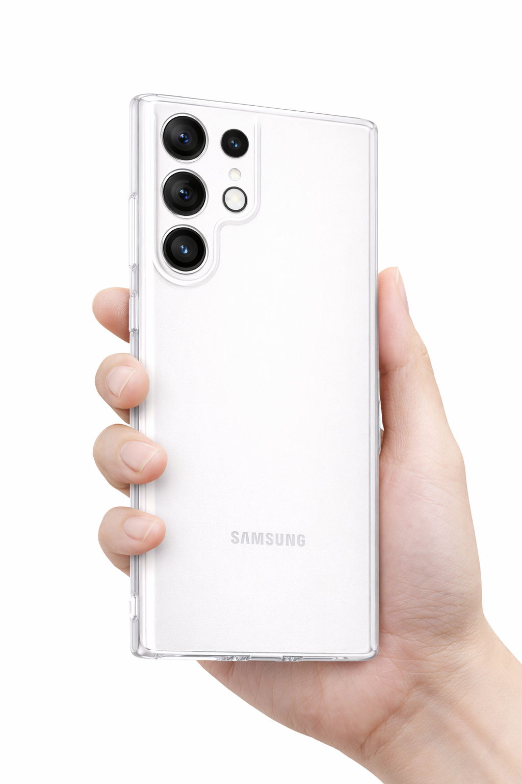 Samsung Clear Case für Galaxy S25 Ultra, transparentes Slim Schutzcover