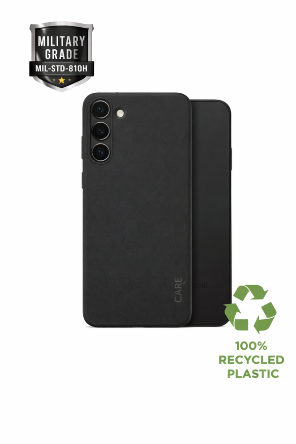 CARE Fashionable Case Black für Samsung Galaxy S24+, TPU Schutzhülle, MagSafe-kompatibel, MIL-STD-810H