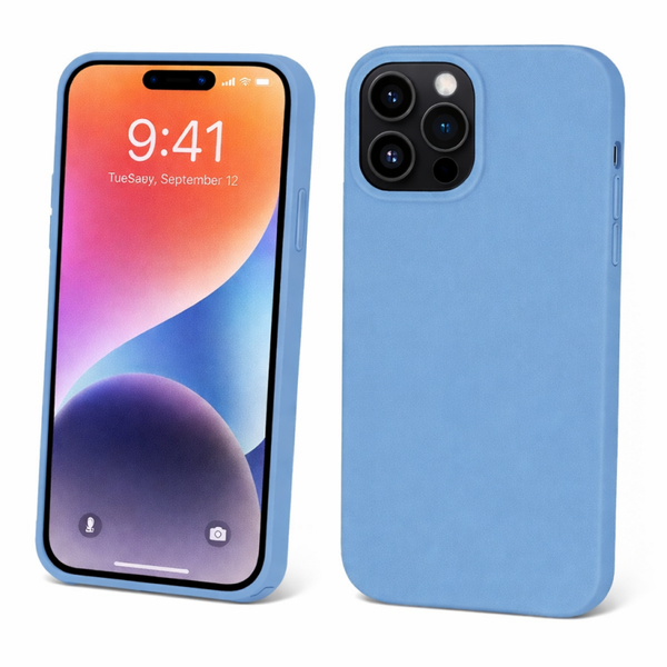 anco Liquid Silicone Case für Apple iPhone 16 Pro, Silikon Backcover mit Mikrofaser