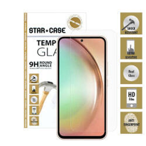 Star-Case TITAN Plus Panzerglas für Samsung Galaxy A35 5G – 0,3 mm Echtglas Displayschutz