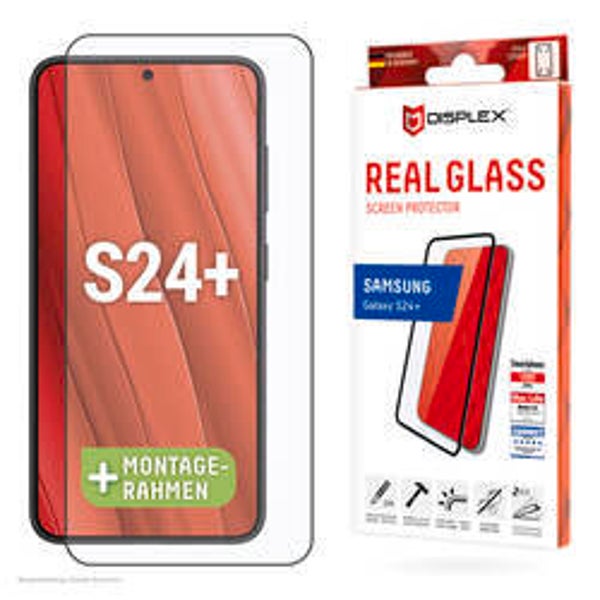 DISPLEX Premium Panzerglas Full Cover für Samsung Galaxy S24+/S25+