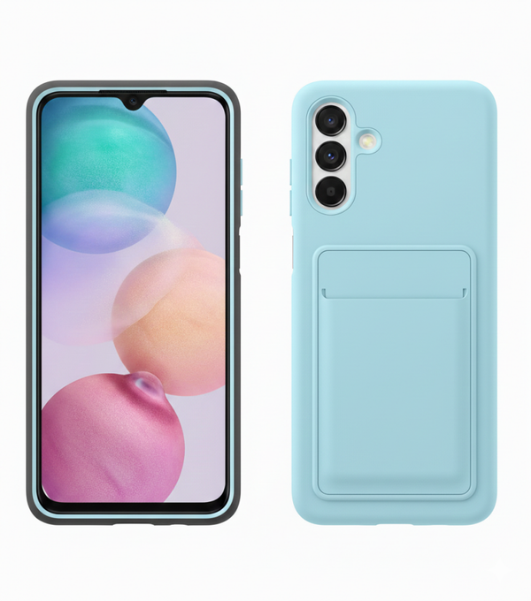 Samsung Card Slot Cover für Samsung Galaxy A26 5G, TPU Schutzhülle mit Kartenfach