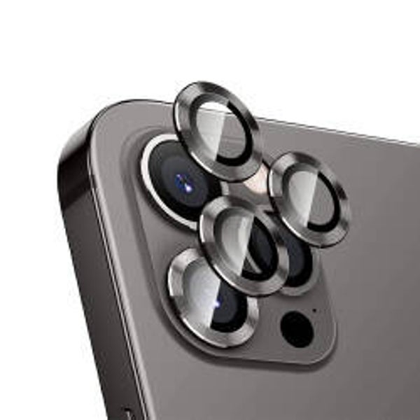 "OKKES"® Camera Lens 360° Linsenschutz für iPhone 17 Air – Black – 9H Glas