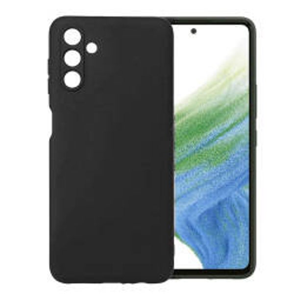 OKKES Basic TPU Case für Samsung Galaxy A26, schwarze Slim Schutzhülle