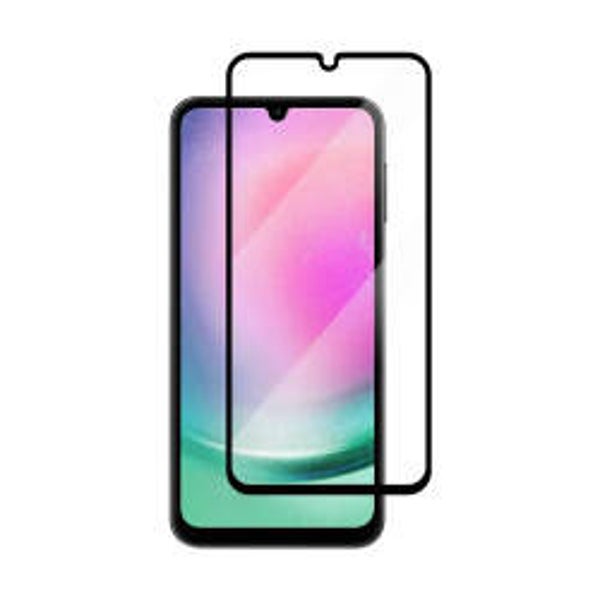 OKKES Panzerglas 3D Full Cover für Samsung Galaxy A25 5G – Schwarz