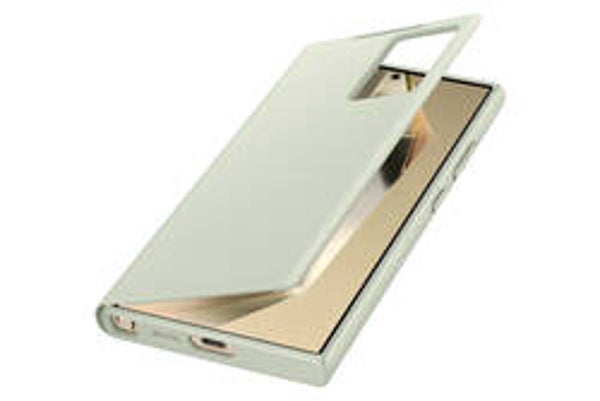 Samsung Smart S View Wallet Cover Galaxy S24 Ultra Light Green