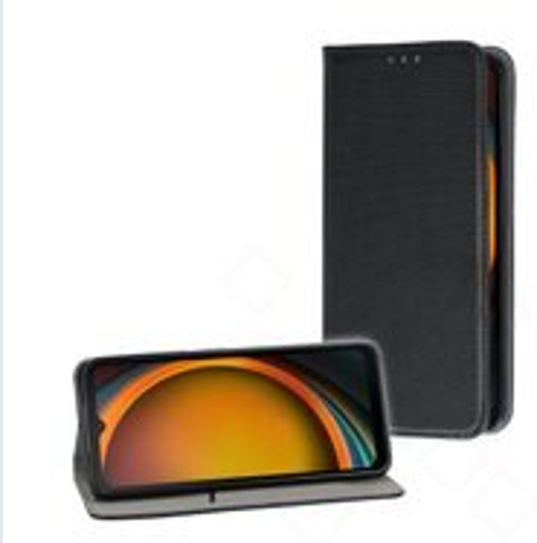 Bookcase Magnetic Hülle für Samsung Galaxy XCover 7 – Schwarz