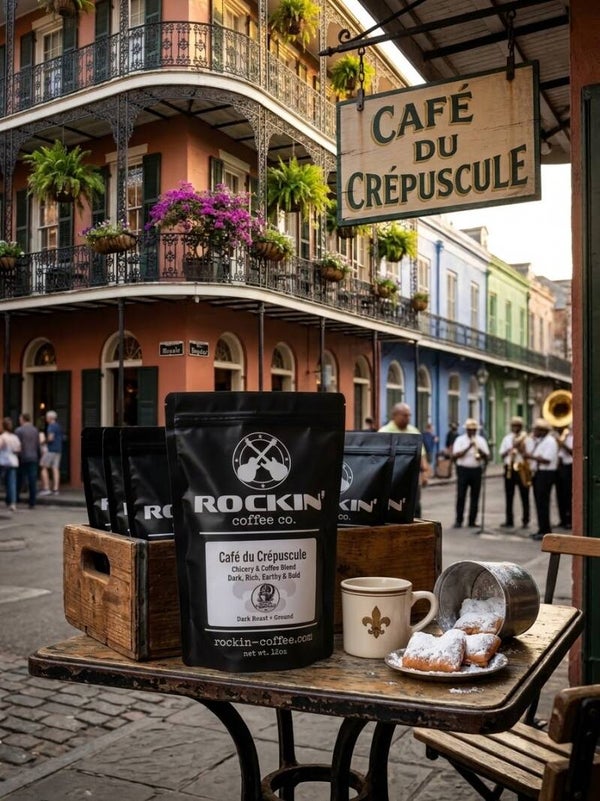 Café du Crépuscule – French Chicory Coffee (Ground Only)