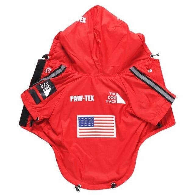 RED DOG FACE RAINCOAT