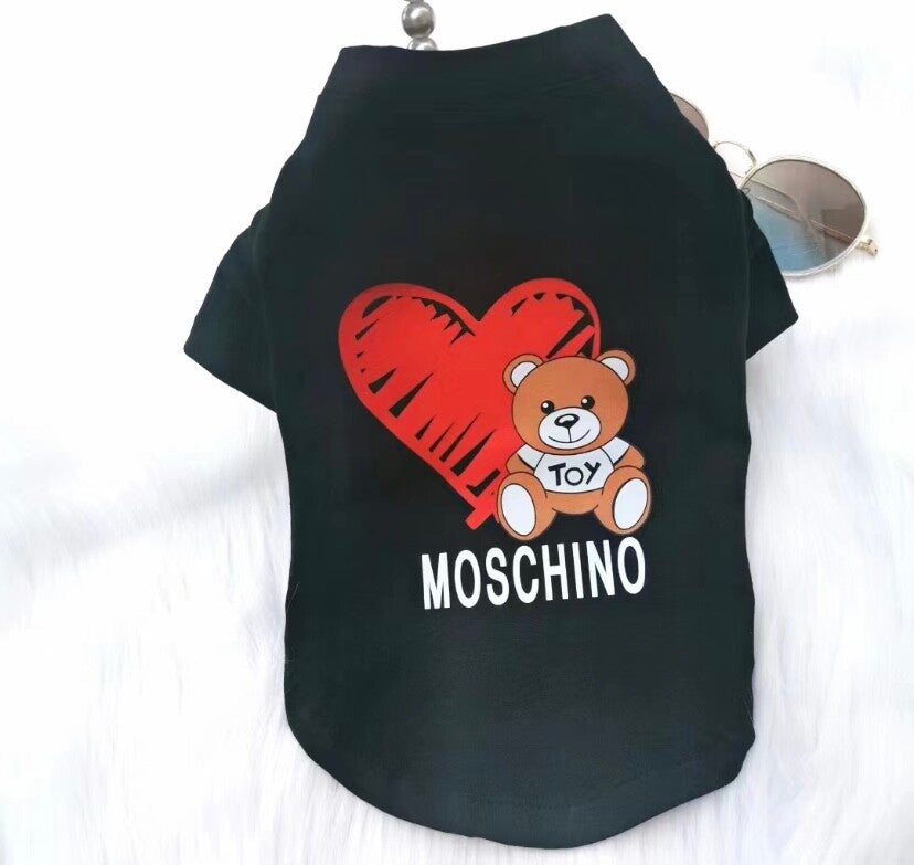 MOSCHINO BLACK T-SHIRT