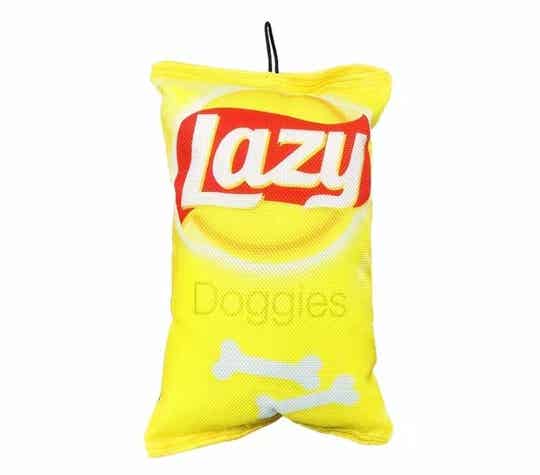 LAZY DOGGIES SQUEAKY TOY