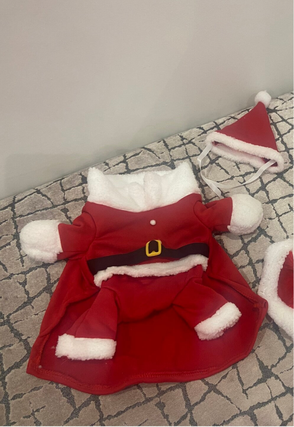 SANTA PAWS COSTUME