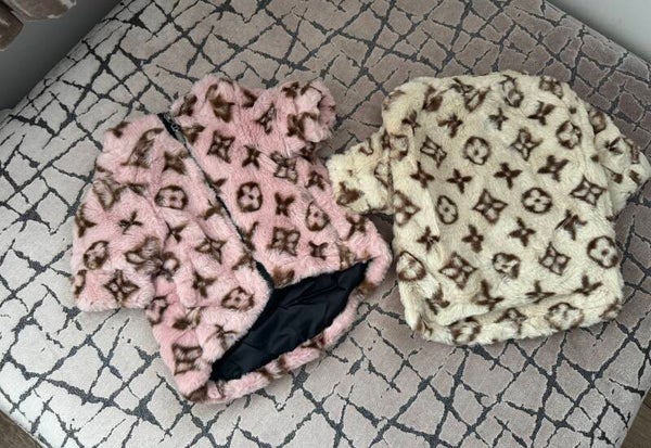FLUFFY CHEWY VUITTON JACKETS