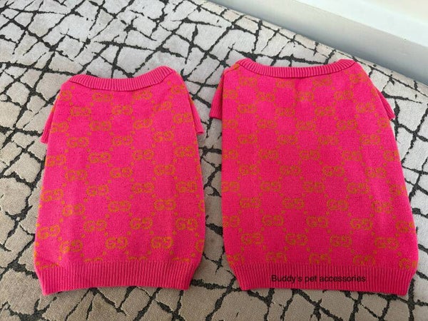 PINK POOCHI  SWEATER