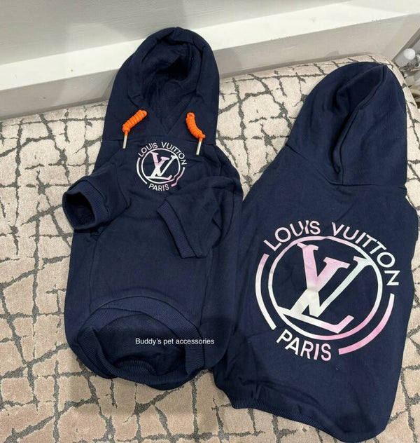 BLUE CHEWY VUITTON HOODIE