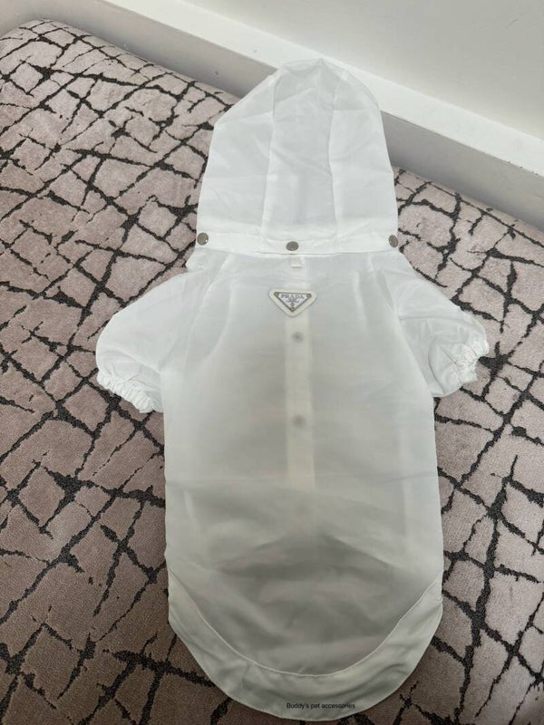 WHITE PAWDA RAINCOAT