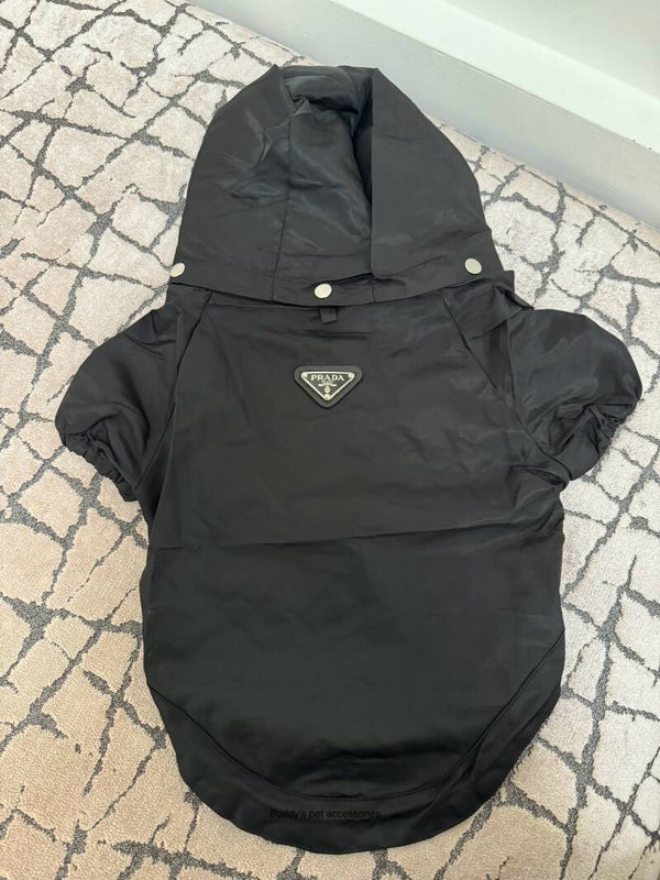 BLACK PAWDA RAINCOAT