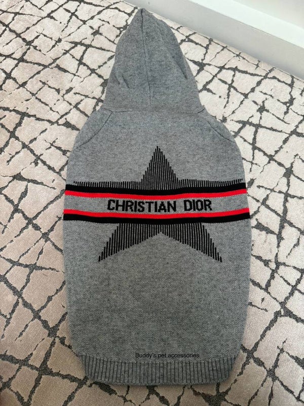 GREY PAWIOR SWEATER HOODIE