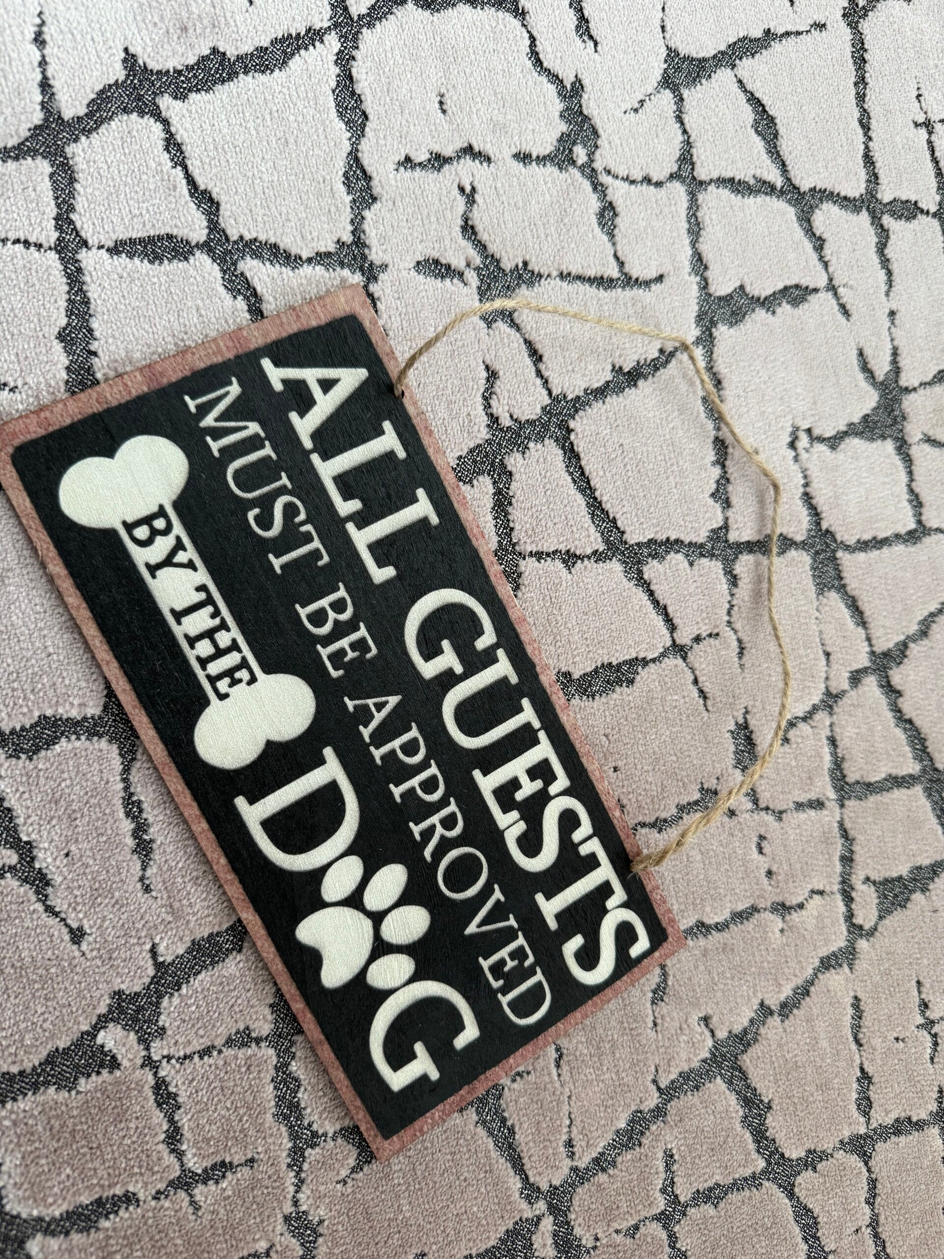 DOG PLAQUE